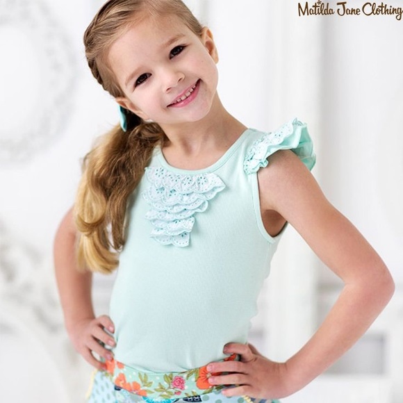 Matilda Jane Sugar Spun Tank Top Sz 8 EUC - Picture 6 of 6